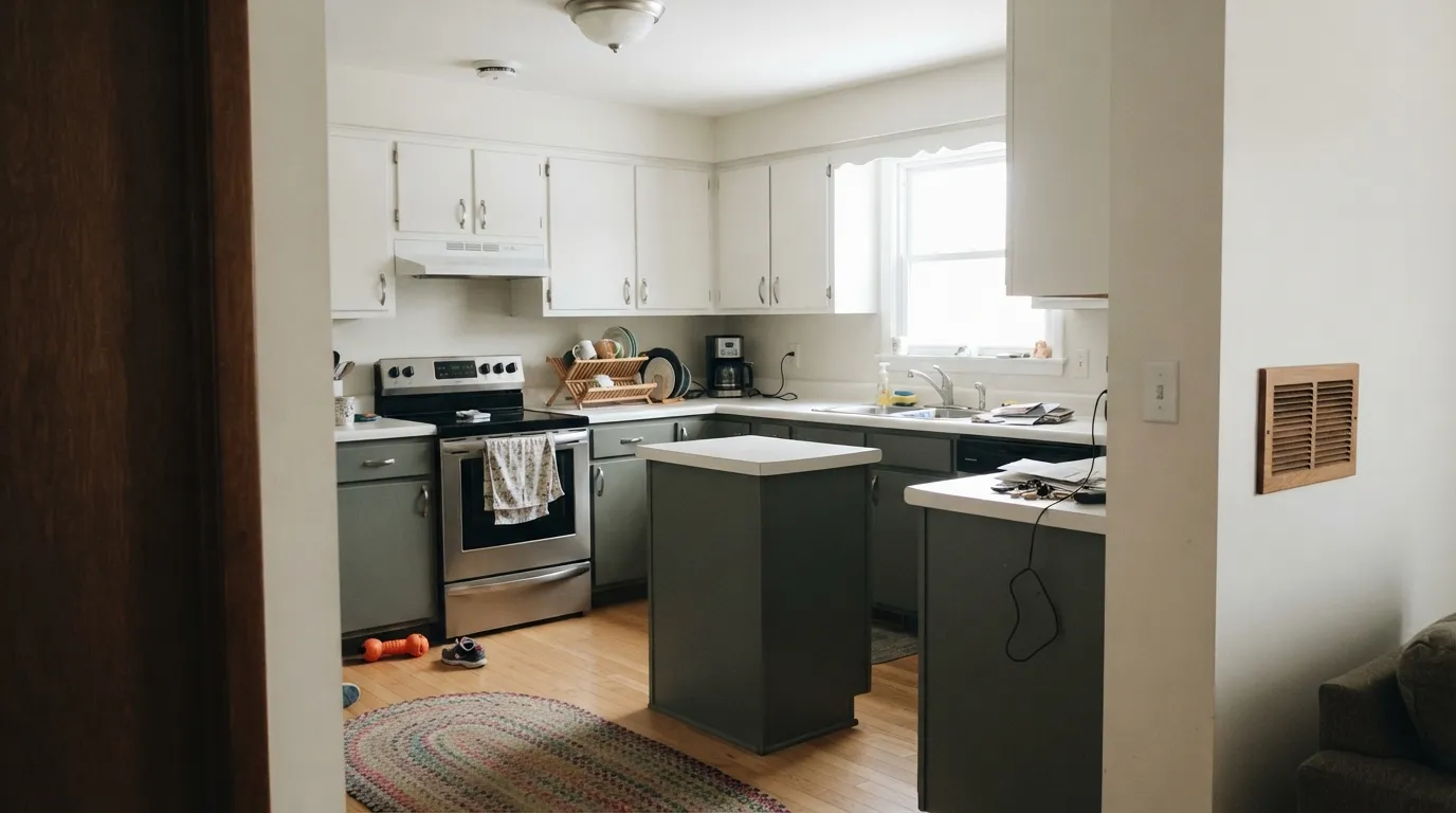 Benjamin Moore Intrigue in a real room