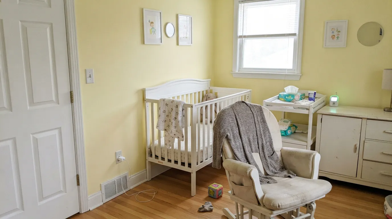 Benjamin Moore Light Daffodil in a real room