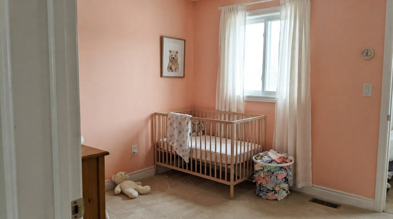 Benjamin Moore Love & Happiness in a real room