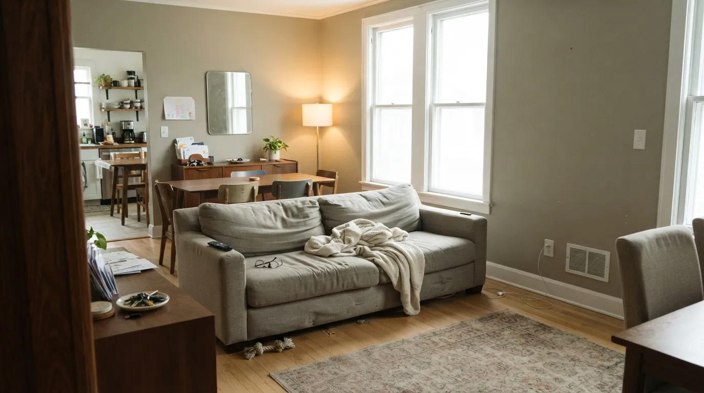 Benjamin Moore Pashmina in a real room