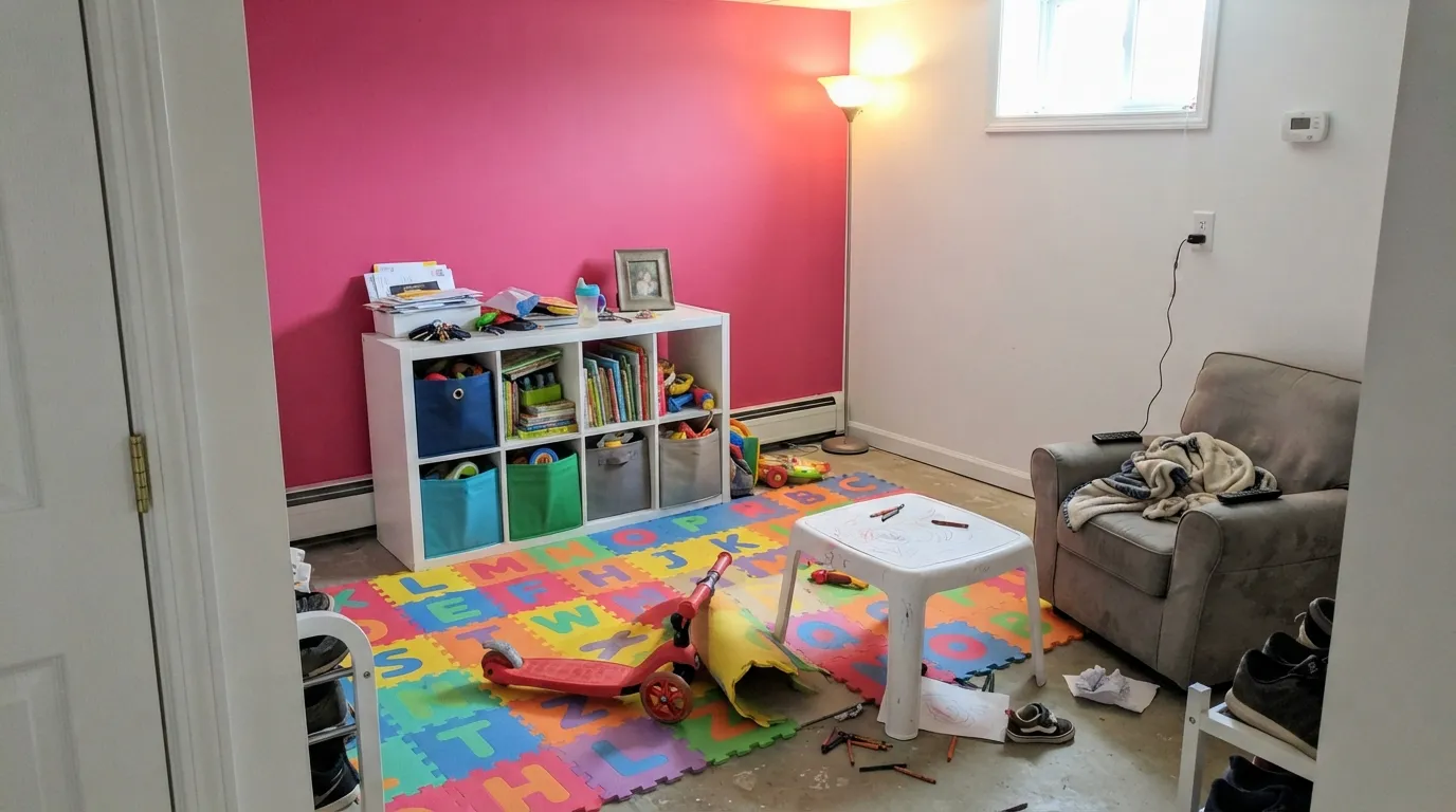 Benjamin Moore Razzle Dazzle in a real room