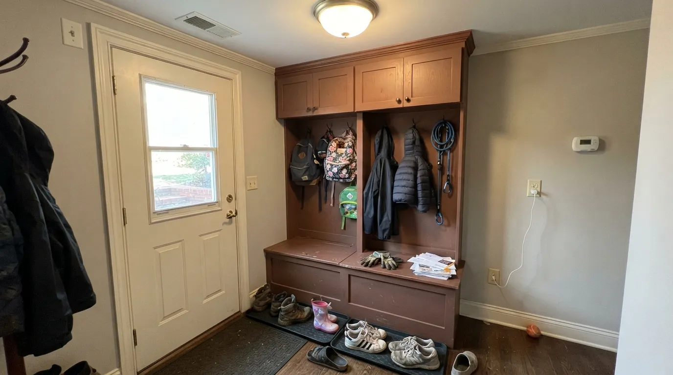 Benjamin Moore Saddle Soap in a real room