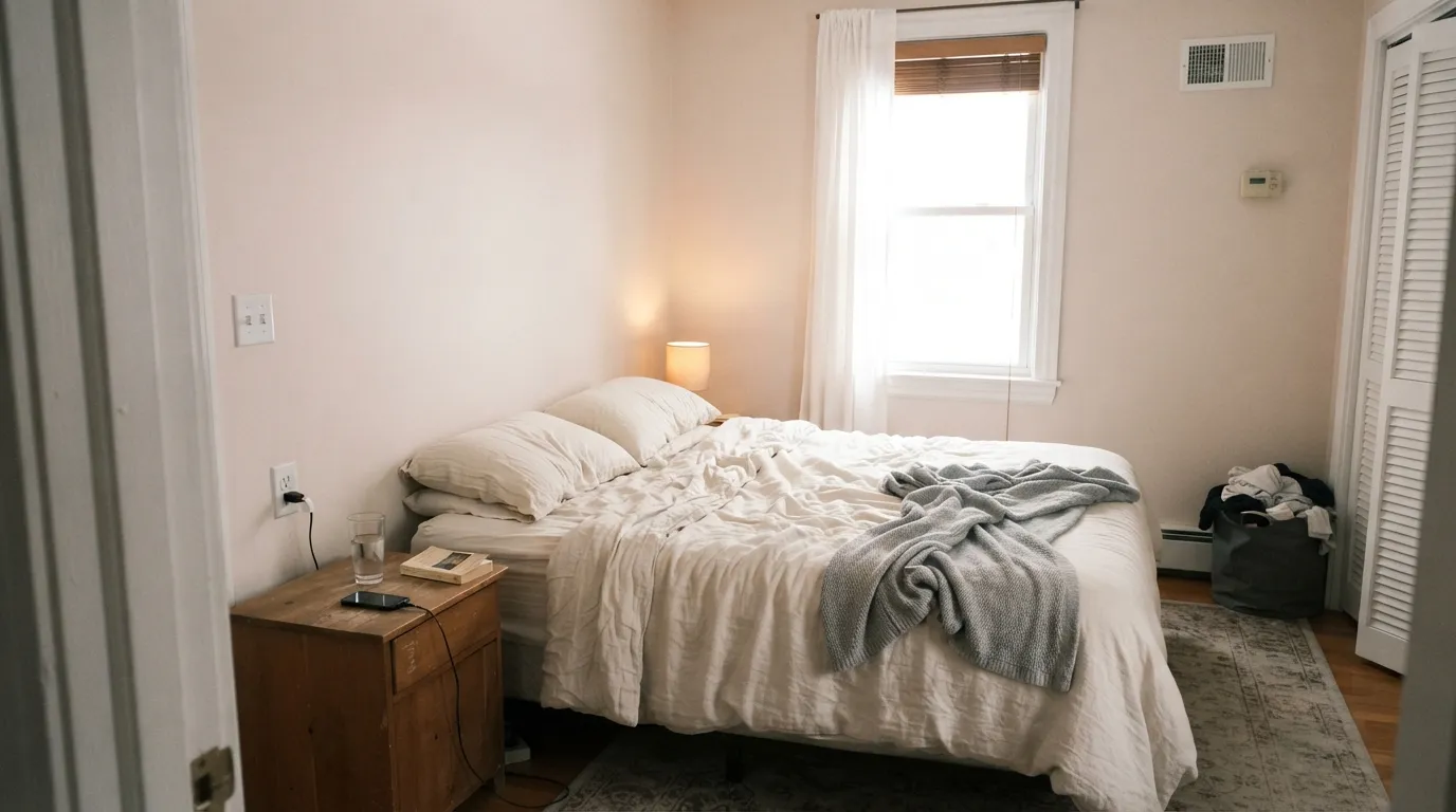 Benjamin Moore Sand Dollar in a real room