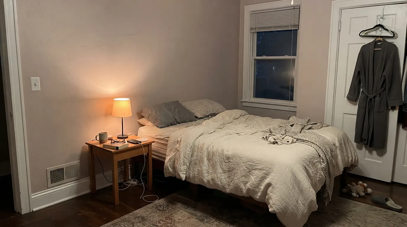 Benjamin Moore Slip in a real room