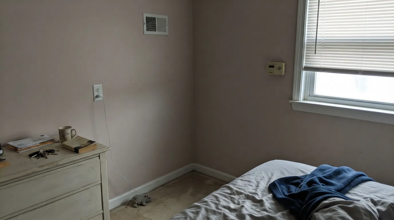 The honest shot: in dim north light with no lamps, Tissue Pink goes flat and slightly dingy instead of glowing — the exact letdown behind most of its regret stories.