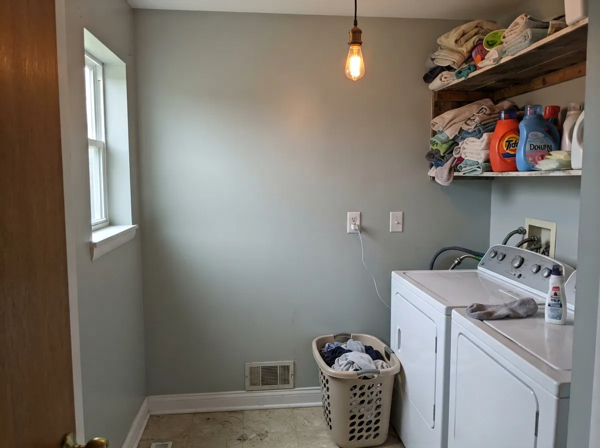 The job it was built for: a small, everyday room that gets one real color decision without any risk.