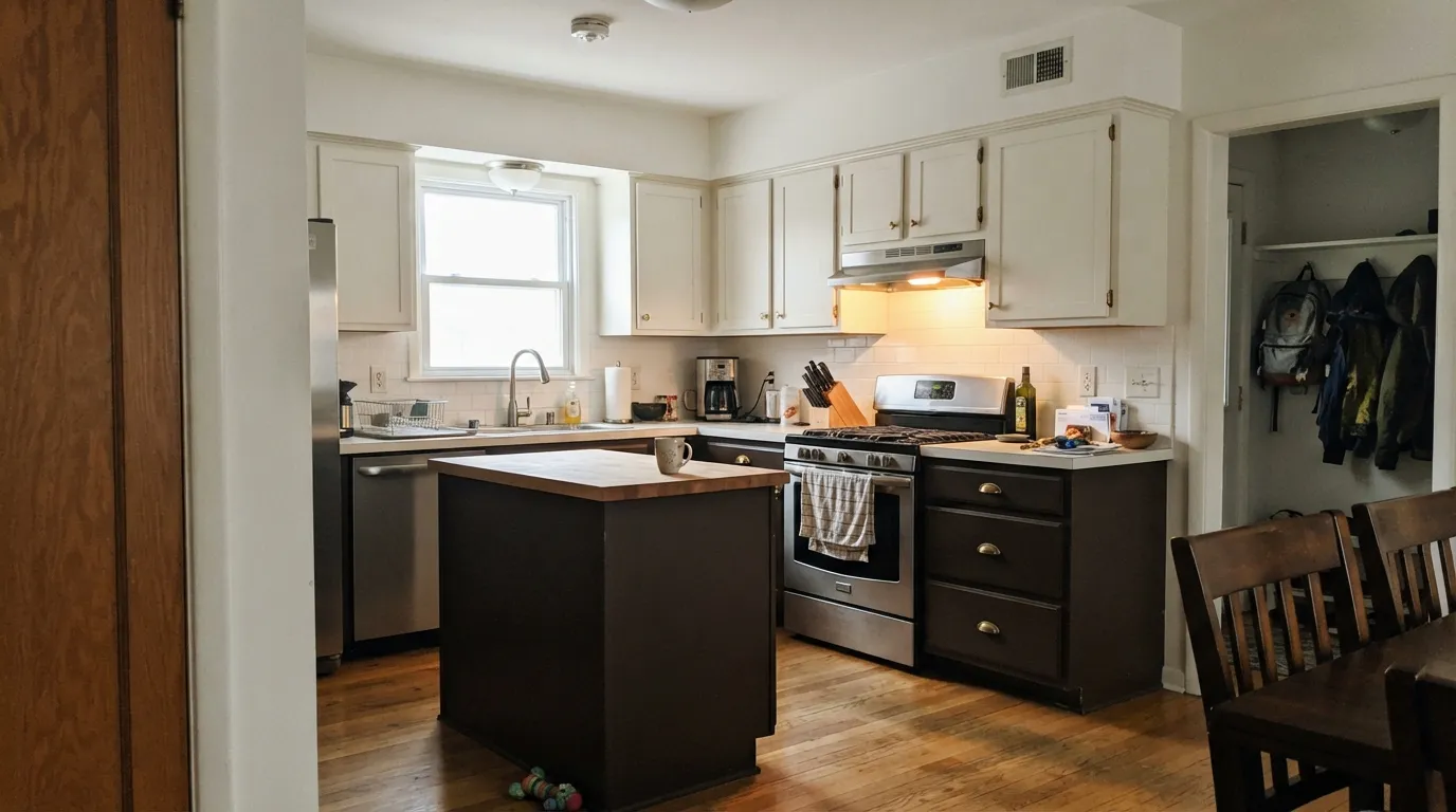 Benjamin Moore Wenge in a real room