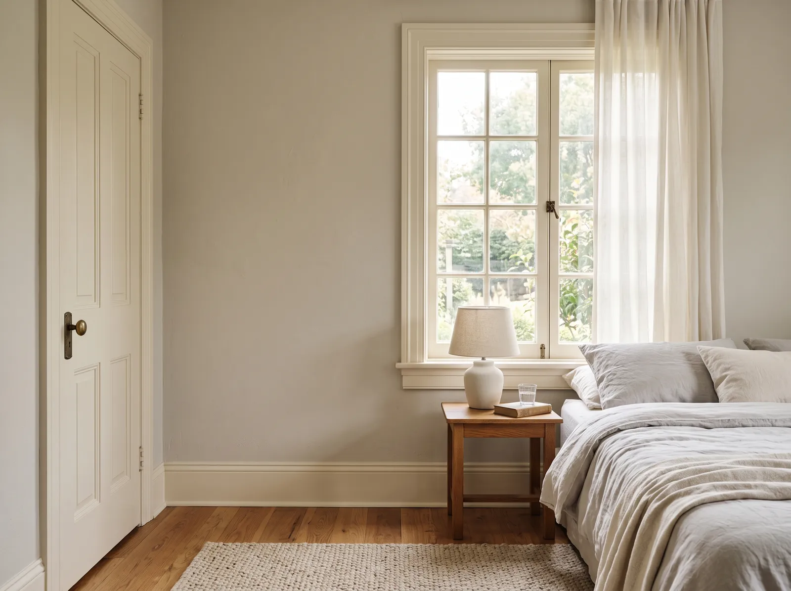 Its second-best job: a trim white that softens instead of cuts.