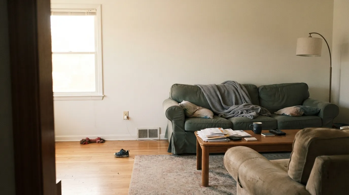 Benjamin Moore White Down in a real room