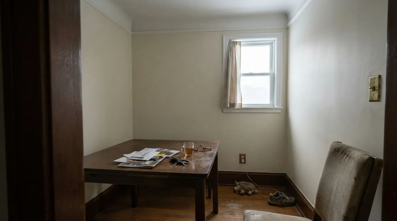 The honest shot: in a dim north room Almond Milk drops the white and goes dingy yellow-cream — the exact situation the skip list describes.