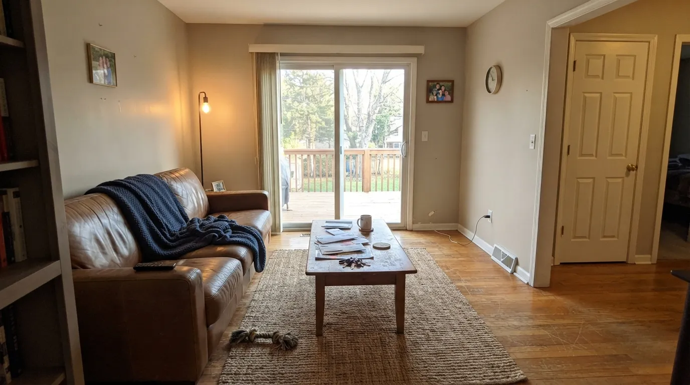 Dunn-Edwards Birchwood in a real room