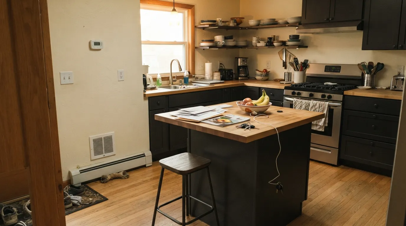 Dunn-Edwards Black Bean in a real room