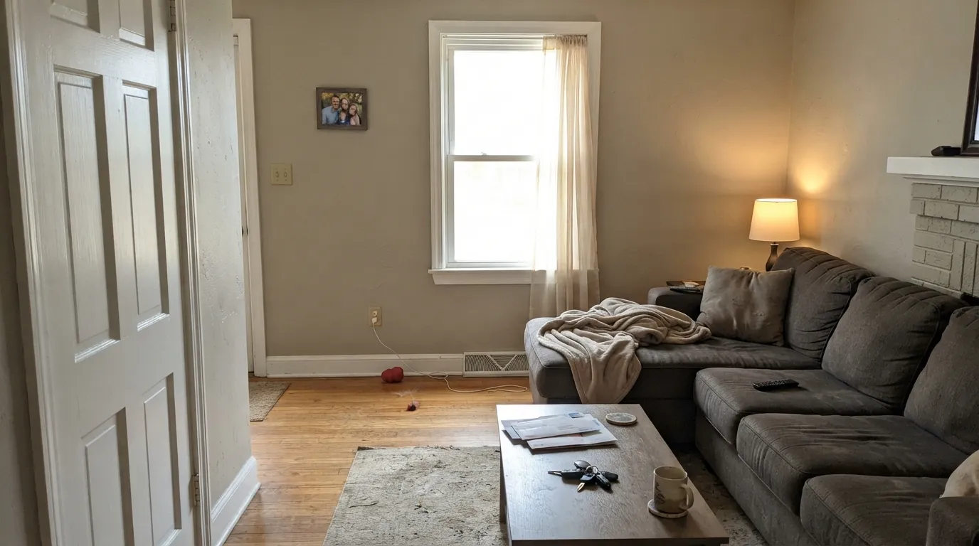Dunn-Edwards Fine Grain in a real room
