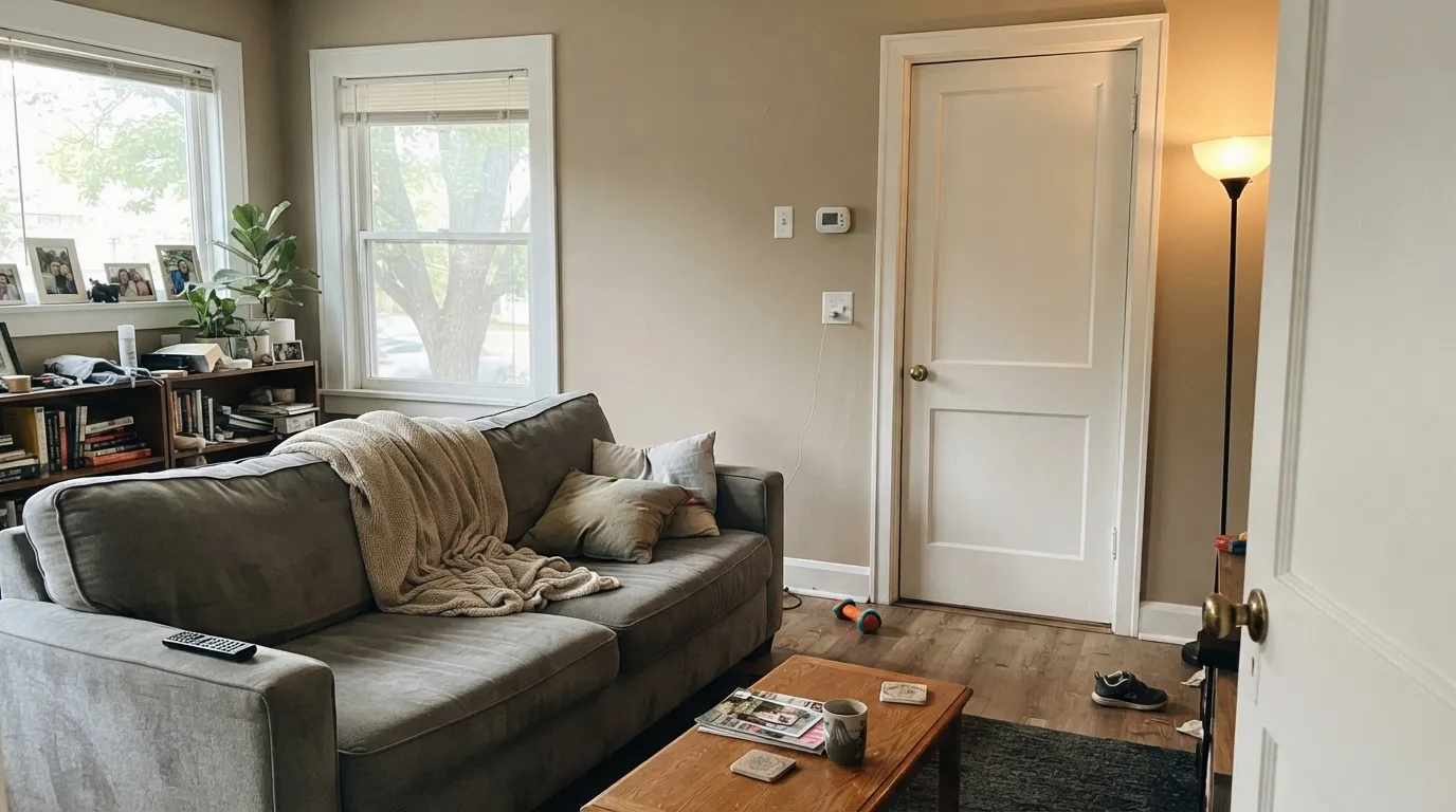 The honest shot: in real daylight Pigeon Gray is taupe, not gray — the name is the first complaint.