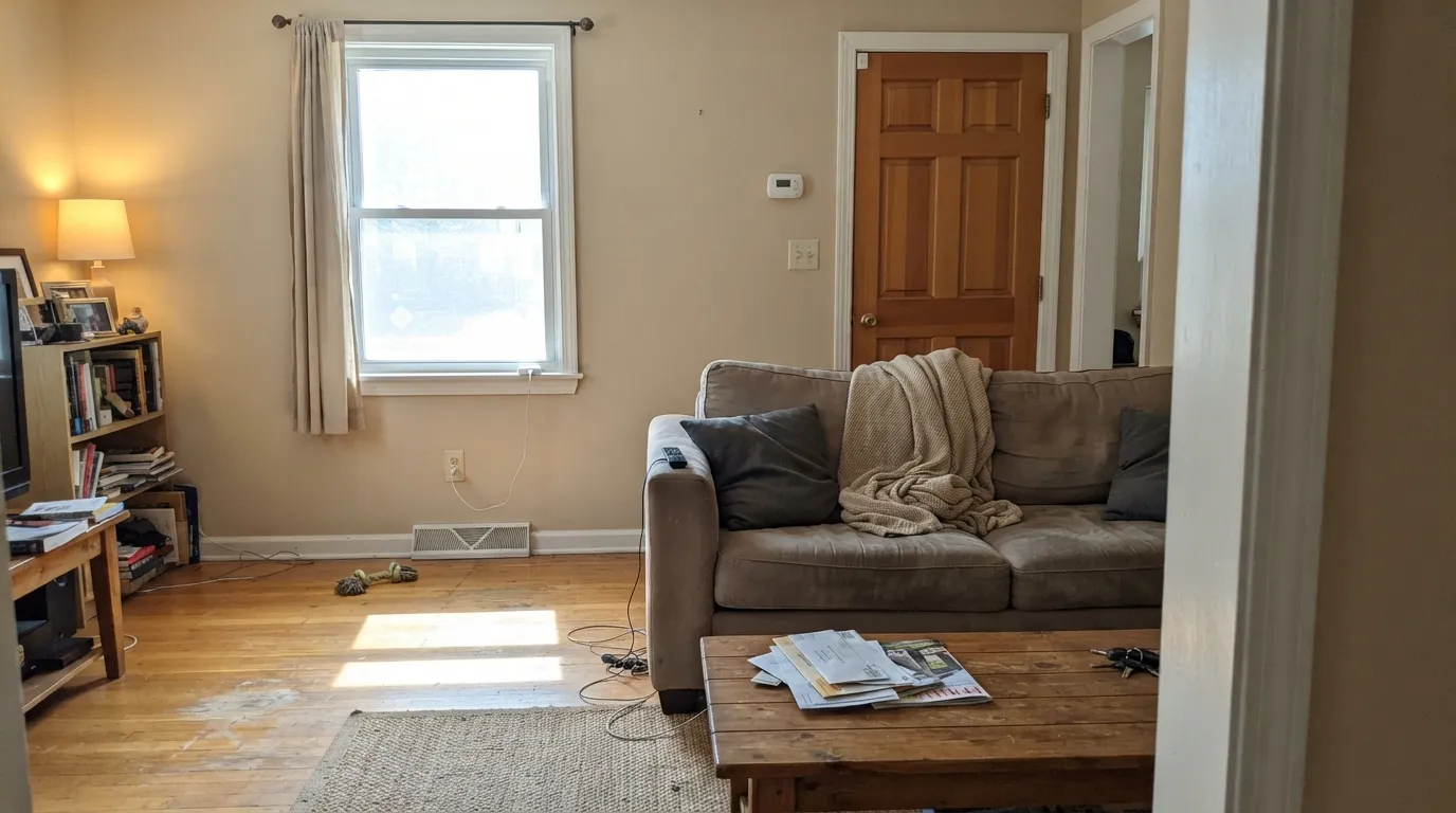 Dunn-Edwards Sahara in a real room