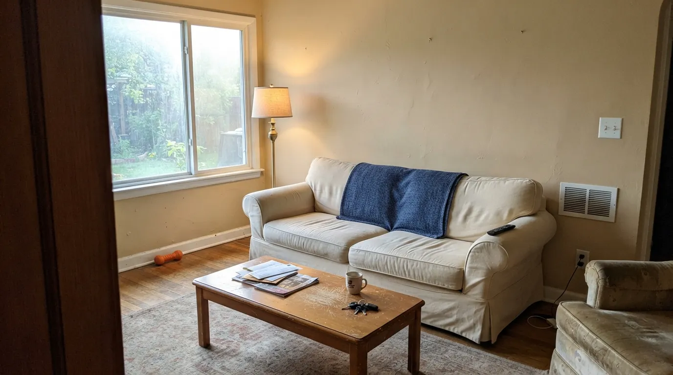 Dunn-Edwards Sand Dune in a real room