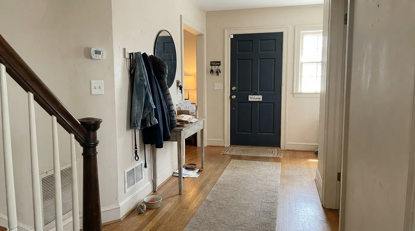 Farrow & Ball Dimity in a real room