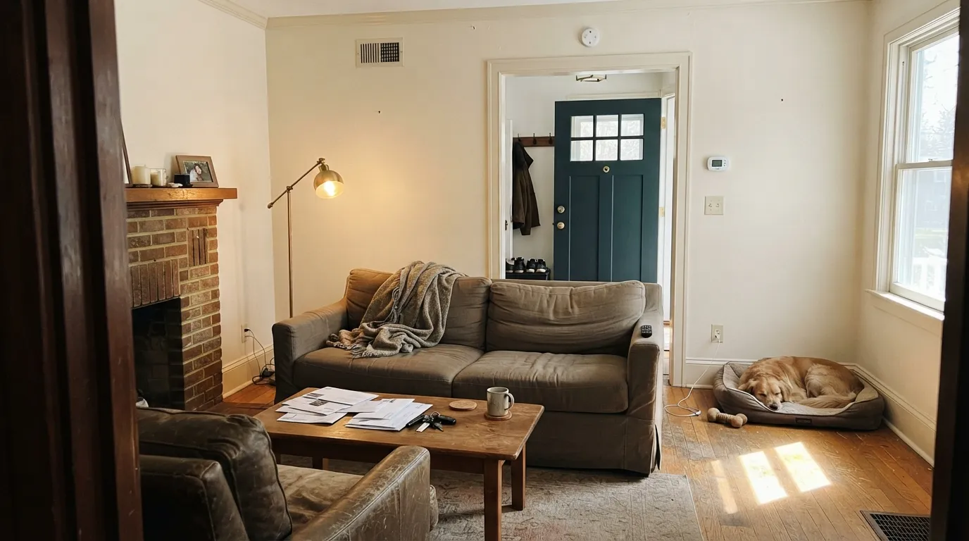 Farrow & Ball Pointing in a real room