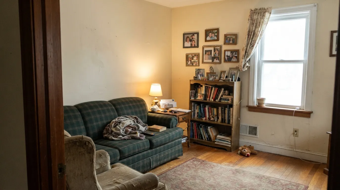PPG / Glidden Antique White in a real room