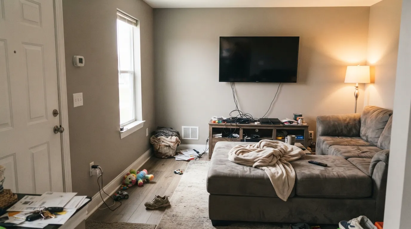PPG / Glidden Whiskers in a real room