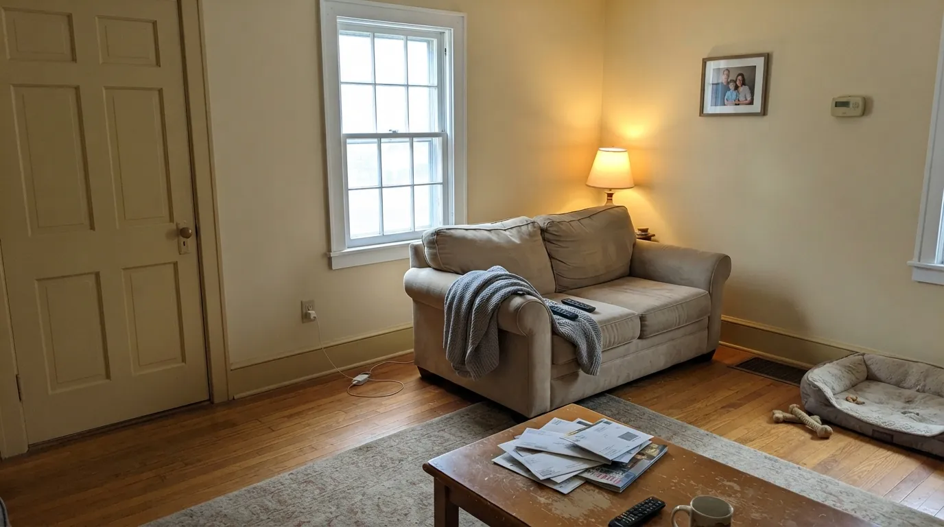 Pratt & Lambert Pearly White in a real room
