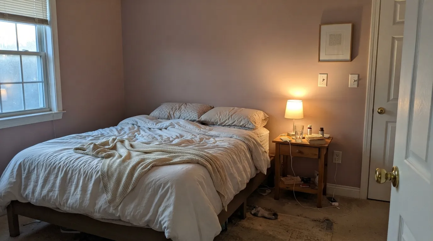 Sherwin-Williams Abalone Shell in a real room