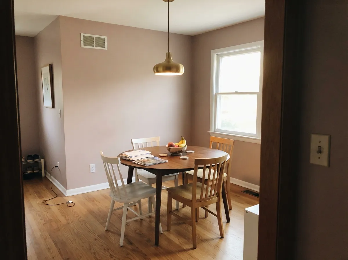 Handed off to Accessible Beige in the hallway beyond, the warm-neutral family stays consistent instead of clashing room to room.