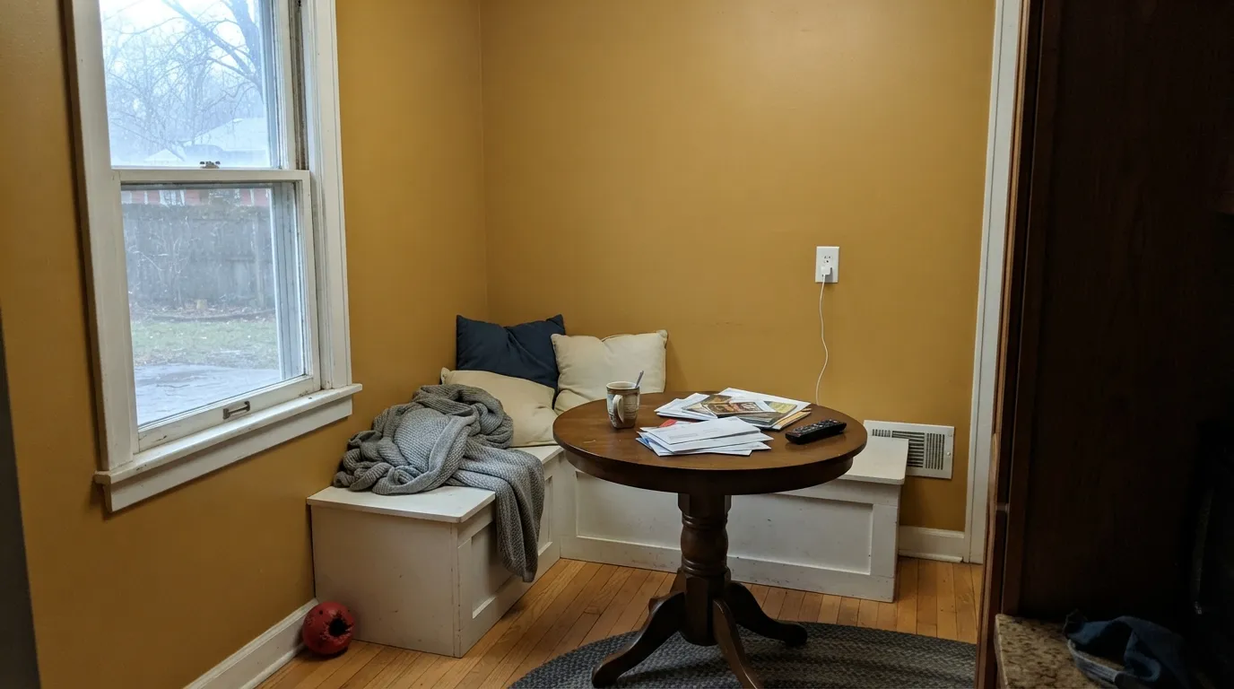The honest shot: four walls of Butterscotch in a small, cool-lit room stops reading like caramel and starts reading like a pumpkin patch — the exact regret story behind most of its bad reviews.