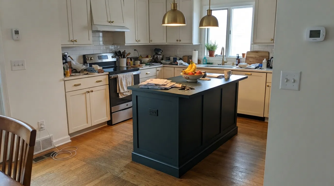 Sherwin-Williams Cascades in a real room