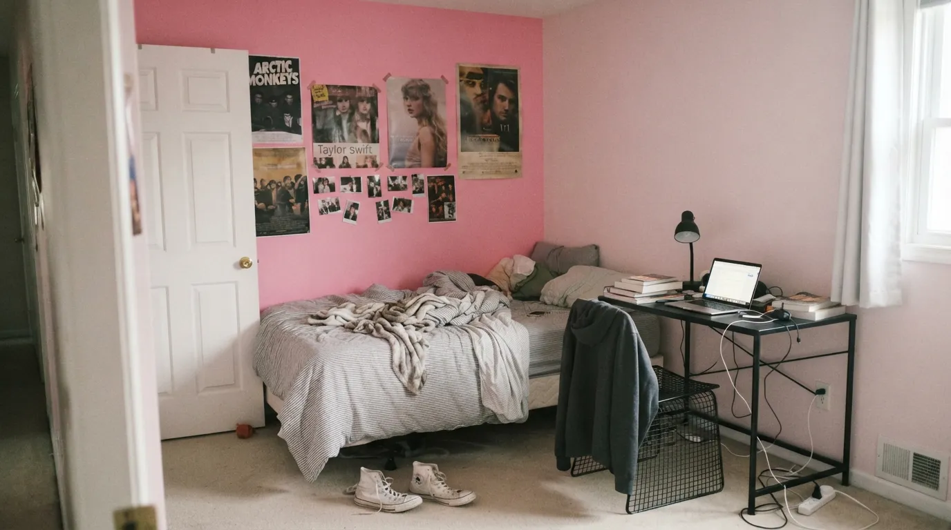 Sherwin-Williams Cheery in a real room