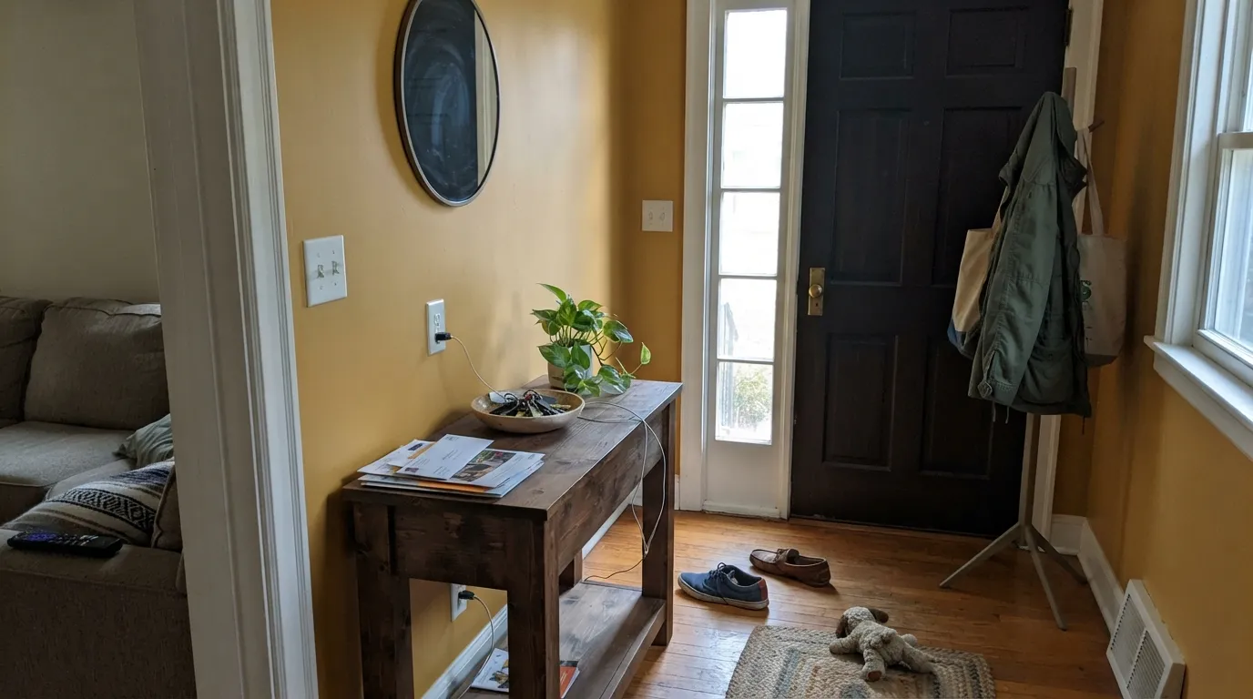 Sherwin-Williams Colonial Yellow in a real room