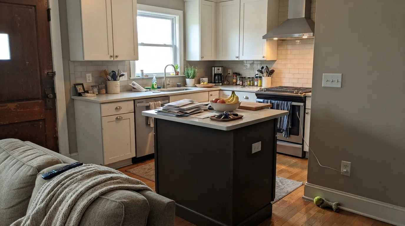 Sherwin-Williams Cracked Pepper in a real room