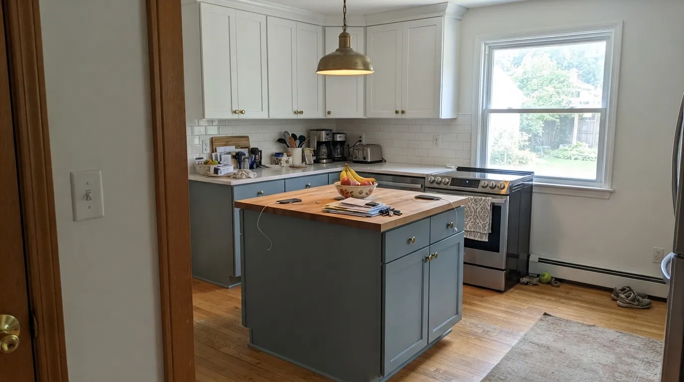 Sherwin-Williams Debonair in a real room