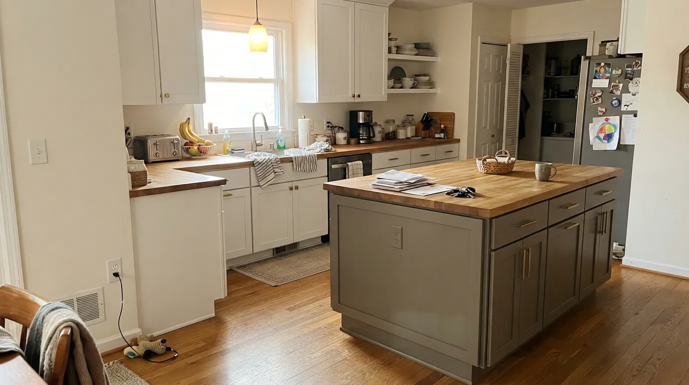 Sherwin-Williams Dovetail in a real room