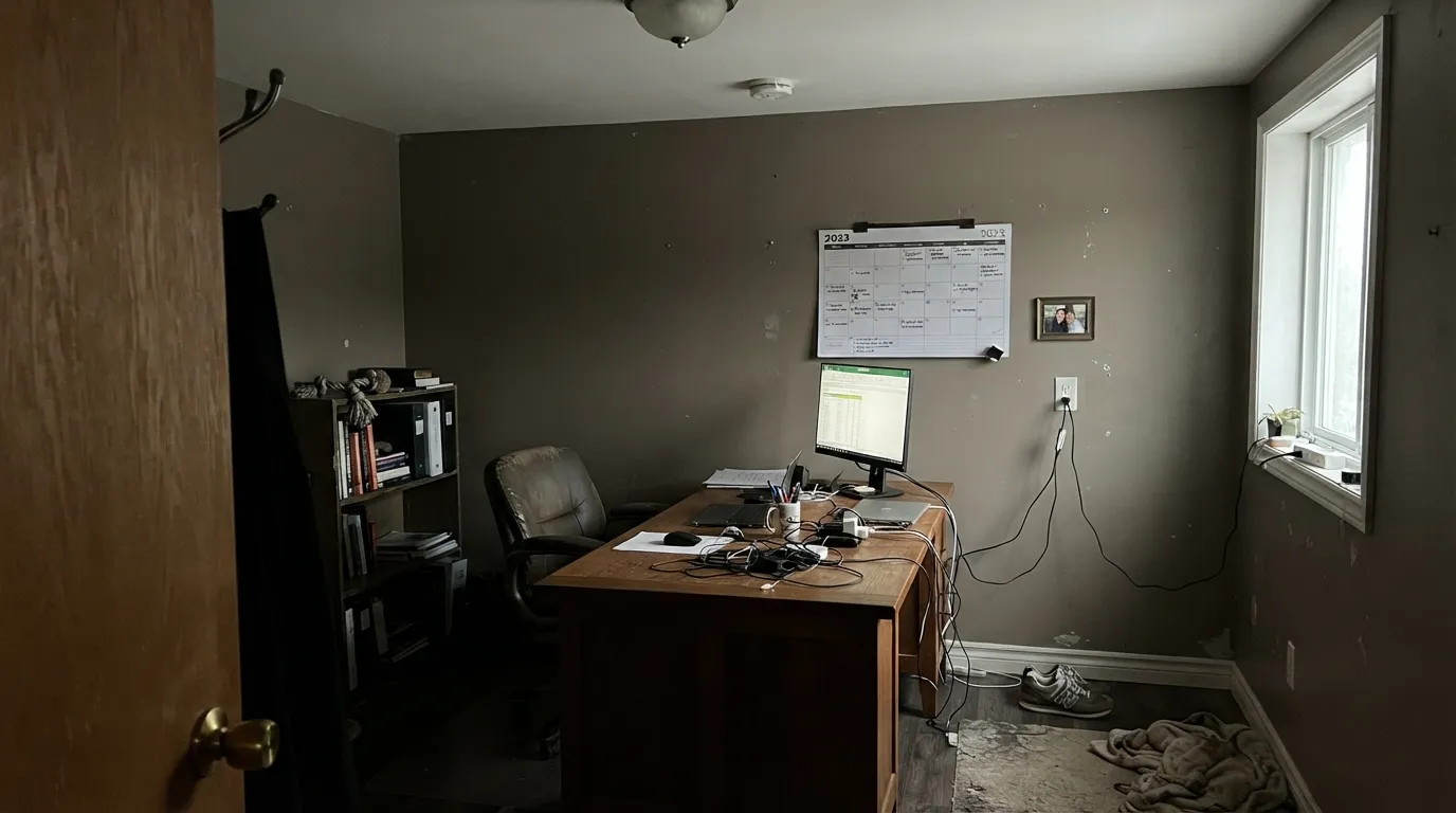The honest shot: in flat north light with no warm bulbs on, Dovetail loses its gray and goes muddy brown — turn on a lamp before you judge the color.