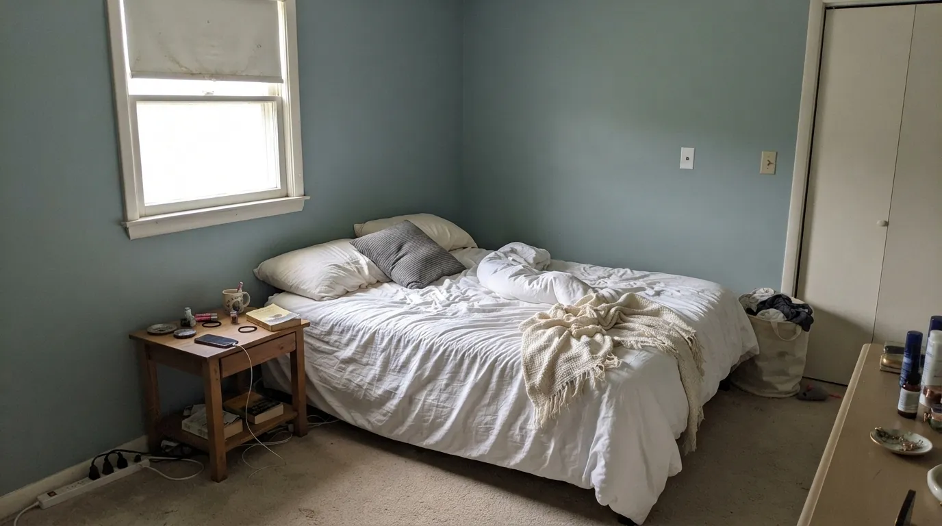 Sherwin-Williams Eventide in a real room