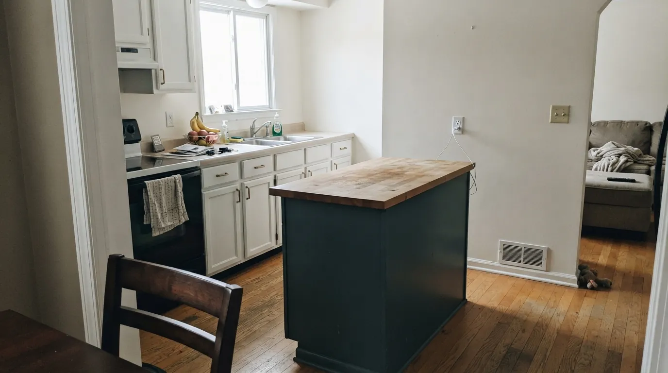 Sherwin-Williams Gale Force in a real room