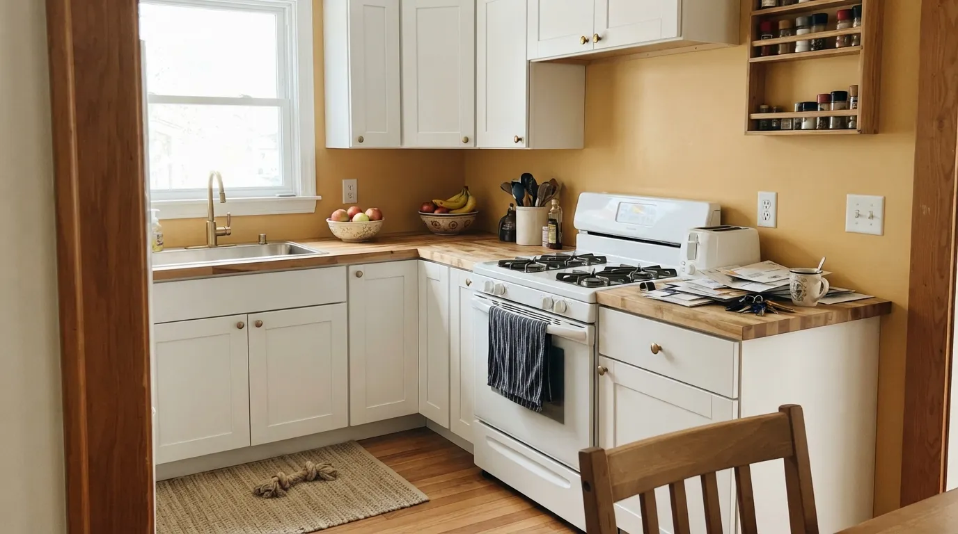 Sherwin-Williams Honeypot in a real room
