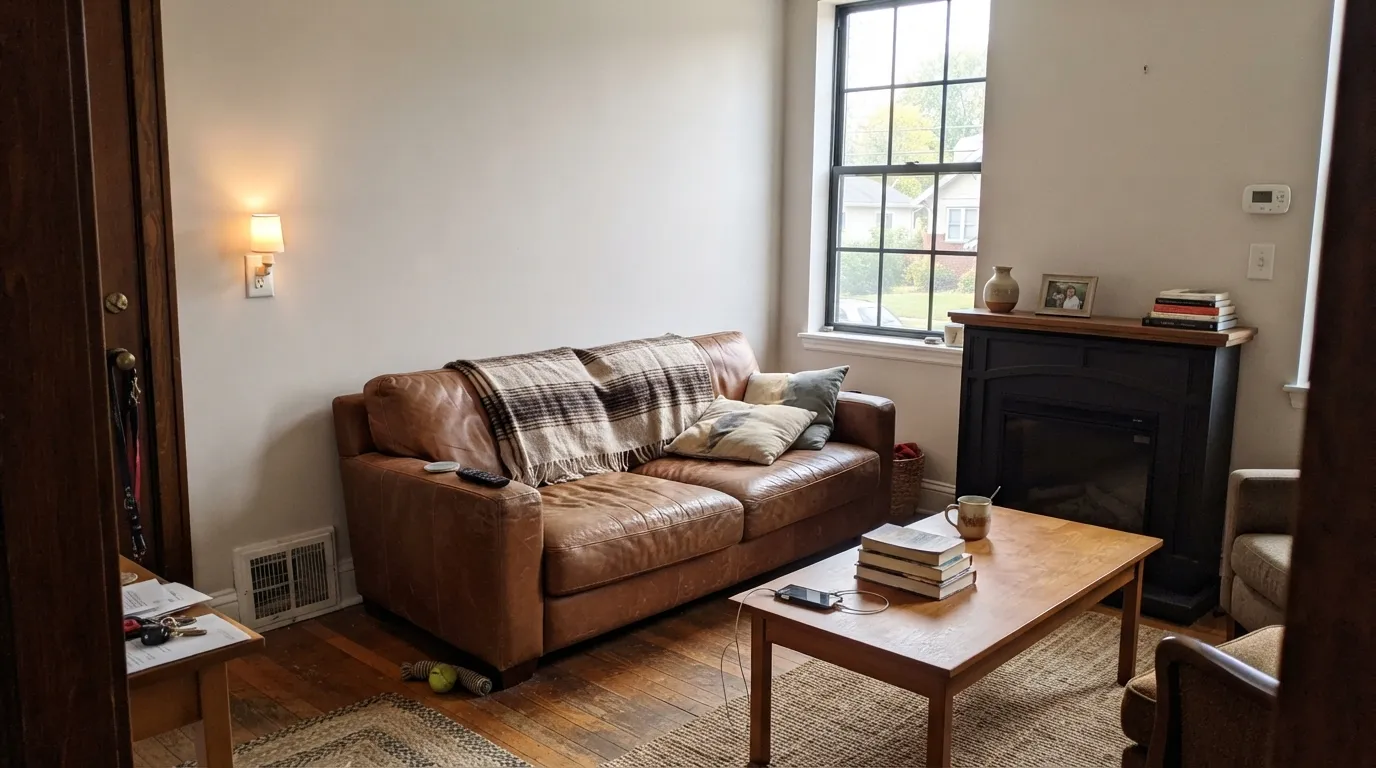 Sherwin-Williams Incredible White in a real room