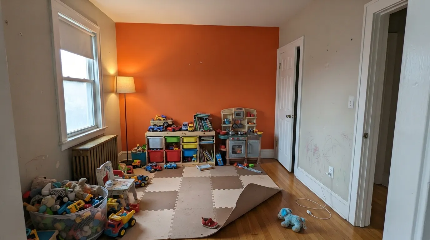 Sherwin-Williams Invigorate in a real room