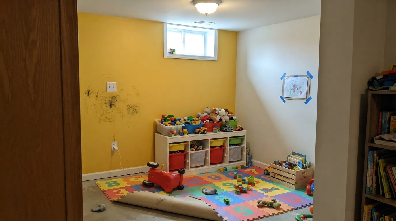 Sherwin-Williams June Day in a real room