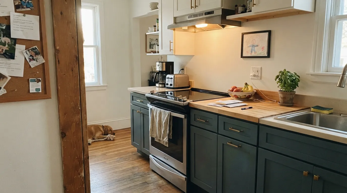 Sherwin-Williams Juniper in a real room