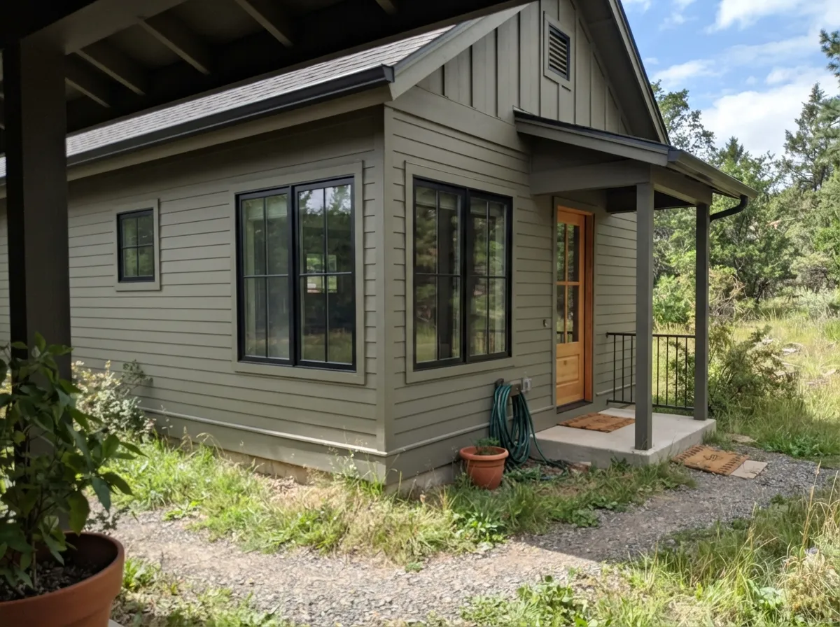 Outside, full sun reads it as a stony, grounded neutral — one of its most dependable jobs.