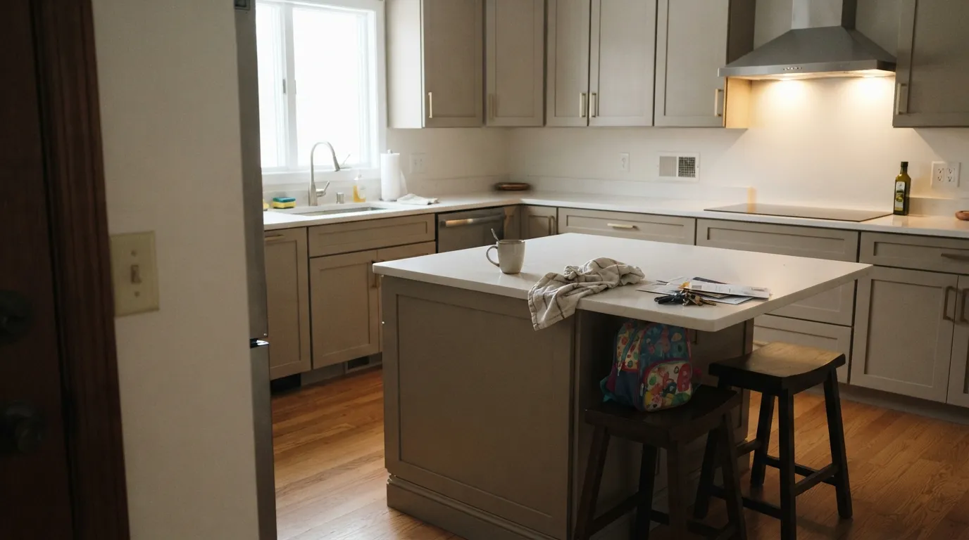 Sherwin-Williams Mushroom in a real room