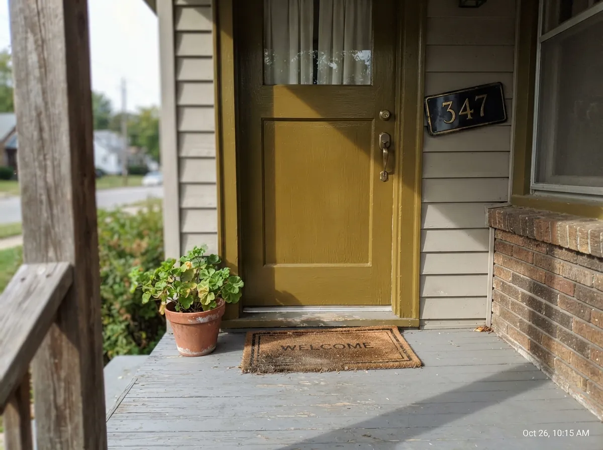 In small doses — a front door, a porch ceiling — the depth reads custom instead of overwhelming.