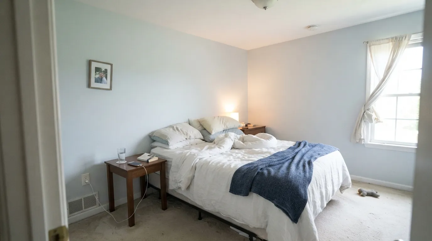 Sherwin-Williams North Star in a real room