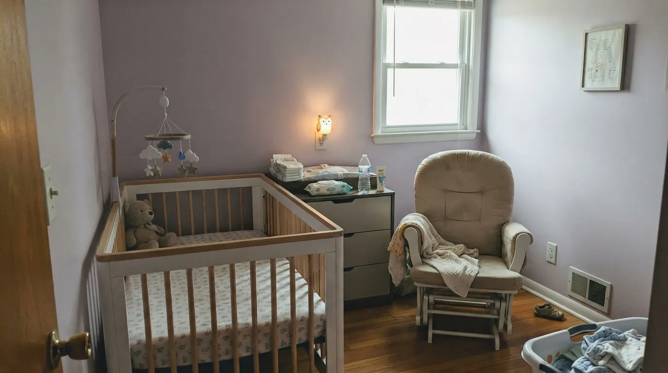 Sherwin-Williams Potentially Purple in a real room