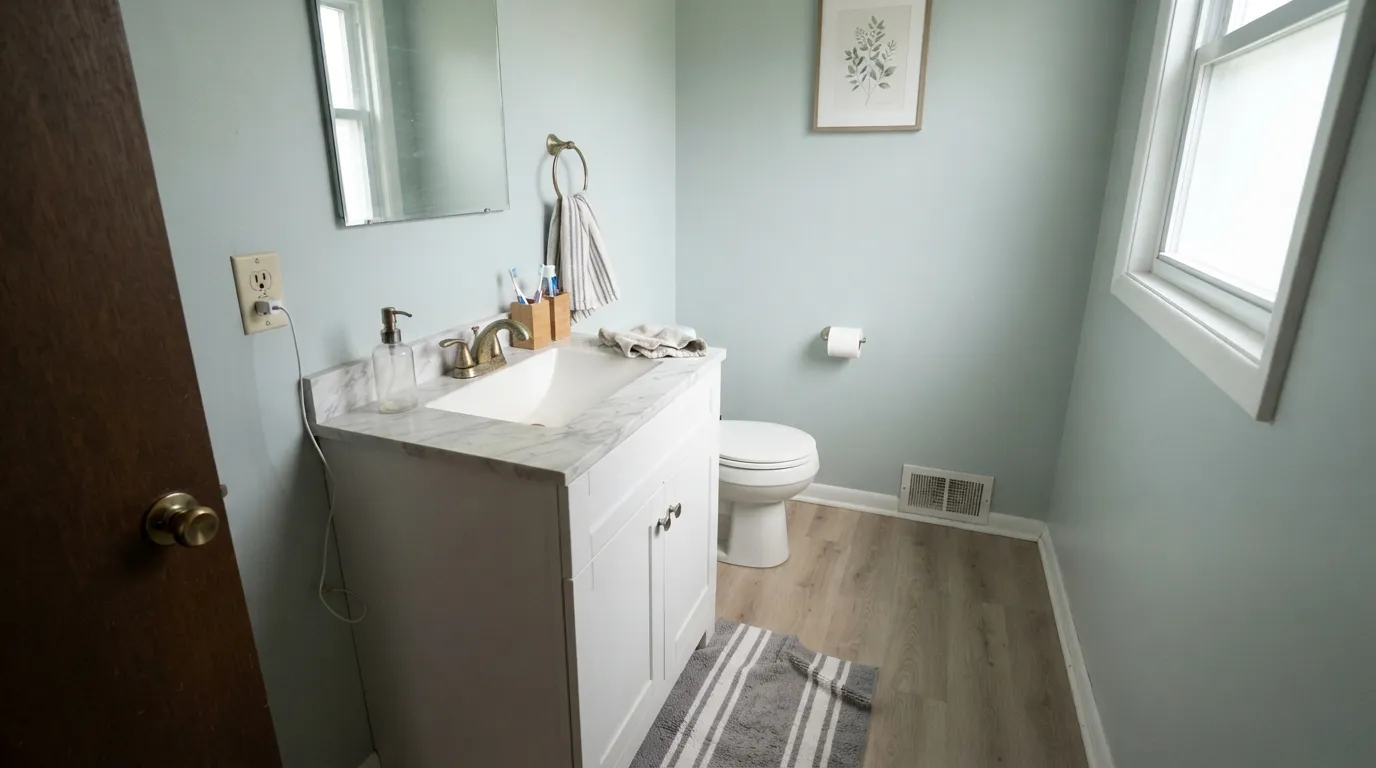 Sherwin-Williams Refresh in a real room