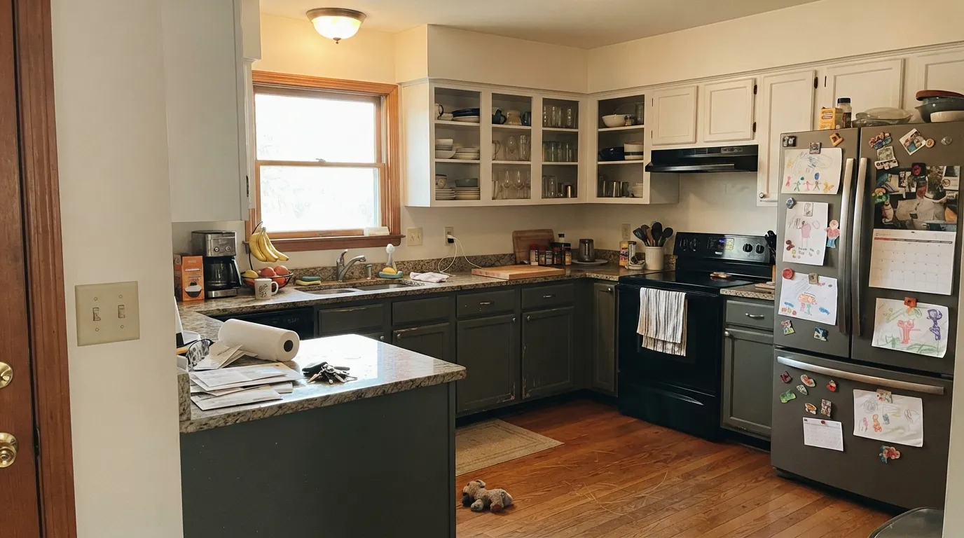 Sherwin-Williams Retreat in a real room