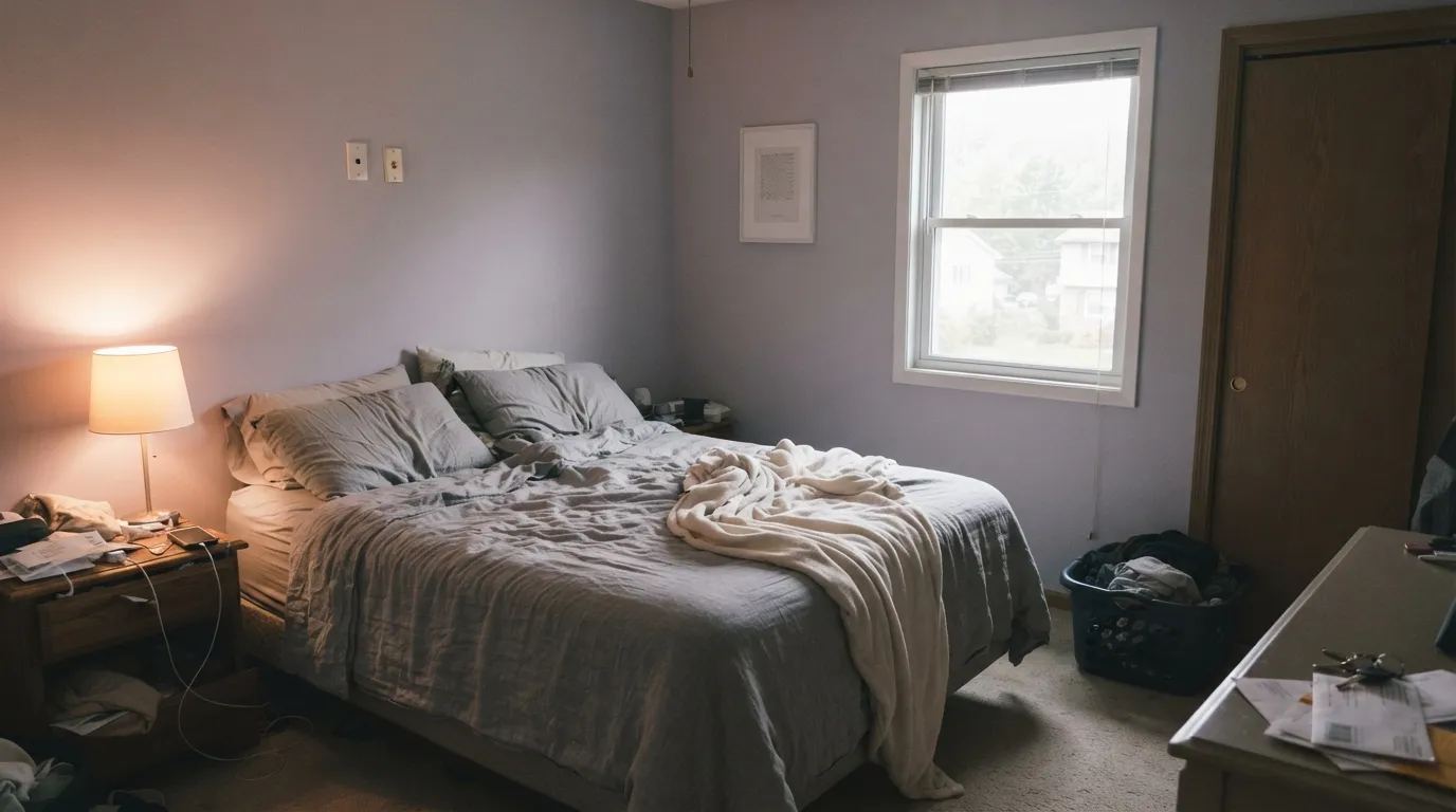 Sherwin-Williams Silver Peony in a real room